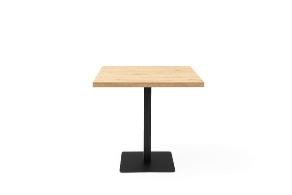 eoshop Jedálenský stôl DARČEK 80×80 S303 (Prevedenie: Dub halifax hnedý)